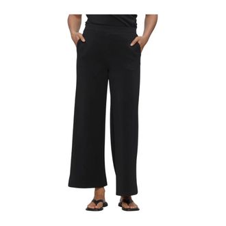 MY ESSENTIAL WARDROBE Mwhelle Wide Pant - Dames - Broeken - Zwart - Maat: S
