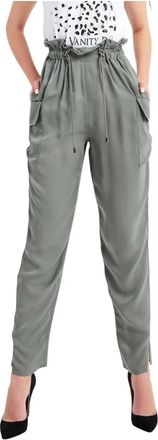 Emporio Armani Pantalone - Dames - Broeken - Groen - Maat: XS