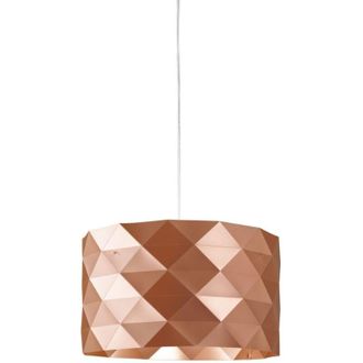 Linea Zero Linea Zero - Sospensione Moderna 5 Luci Prisma In Polilux Rame Made In Italy