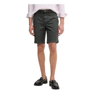 GANT Korte Broeken, Heren, Groen, W31, Katoen, Sunfaded Chino Shorts
