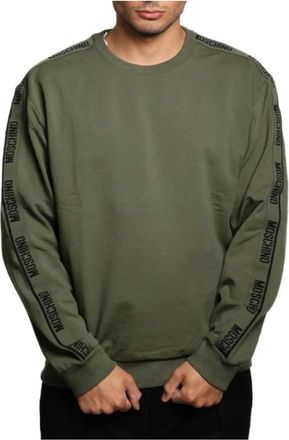 Moschino Felpa - Heren - Sweatshirts - Groen - XL - Katoen - Hoodies & sweatvesten