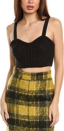 Red Valentino Red Valentino Mohair-Blend Bralette