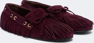 Etro N&aacute;uticos de ante con flecos