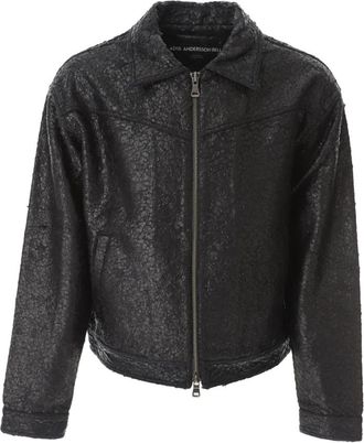 Andersson Bell Morato Zip-Up Jas - Heren - Zomerjassen - Zwart - M - Jassen