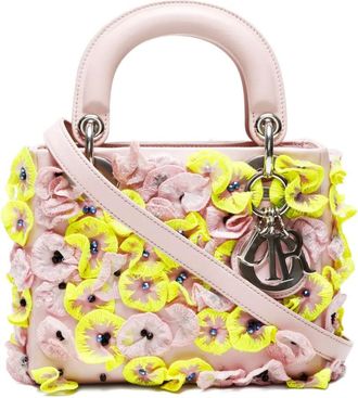 Dior Borsa tote Renew Lady Dior mini anni 2020 - Rosa