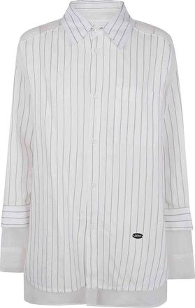 Jean Paul Gaultier Pinstripe Petit Grand Shirt