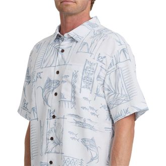Quiksilver Performance Pack WM SS Short Sleeve Shirt in White at Nordstrom, Size Xx-Large