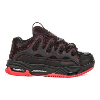 Osiris D3 2001 Chunky Sole Lace Up Skate Shoe - male - OSIRIS - Sneakers - Black - 7 1/2 UK - Shoes