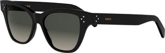 Celine 3 Dots HD Sunglasses - female - CELINE - Sunglasses - Black - 52 MM - Accessories