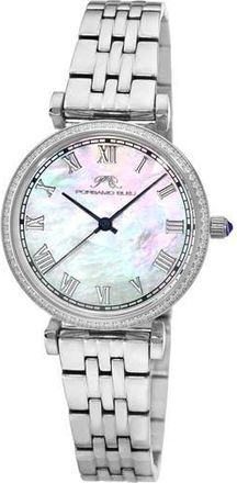Porsamo Bleu Emma Bracelet Watch in Iridescent/Silver at Nordstrom Rack