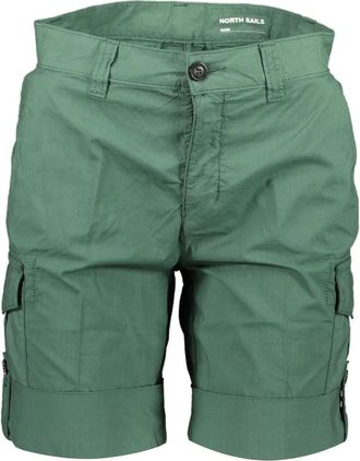 North Sails Groene Bermuda Shorts met Contrastdetails - Dames - Korte Broeken - Groen - M - Korte Broeken