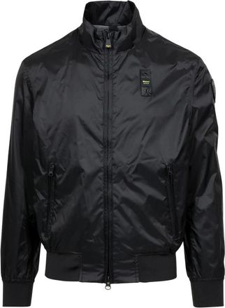 Blauer Bomberjack - Heren - Bomber jackets - Zwart - L - Katoen - Jassen
