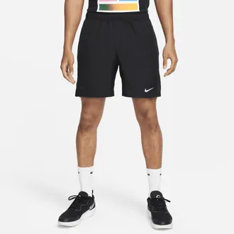 Nike Mens Court Victory Dri-FIT 7 Tennis Shorts in Black | FD5380-010