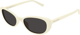 Saint Laurent SL 822 Zonnebril - unisex - Accessoires - Beige - Maat: 52 MM