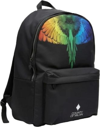 Marcelo Burlon Hombre, Bolsos, Negro, Talla: ONE Size