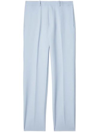 Off-white Broek met geborduurd logo - Blauw