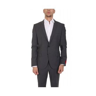 HUGO BOSS Heren, Jassen, Zwart, Maat: XL Wol