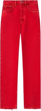 Isabel Marant Daya Regular Jeans - Jeans - Mujer - Rojo - S