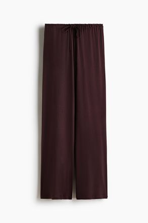H&M Pyjamahose mit Pointellemuster - Brown
