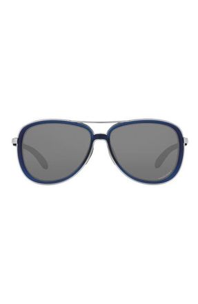 Oakley Split Time 58mm Prizm Pilot Sunglasses in Trans Blue at Nordstrom