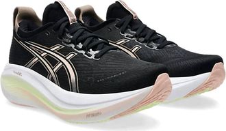 Asics Womens Gel-Nimbus 27 Running Shoes In Black/breeze