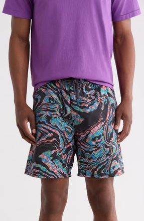 Gotha Kuta Shorts in Blue Multi at Nordstrom Rack, Size Xx-Large