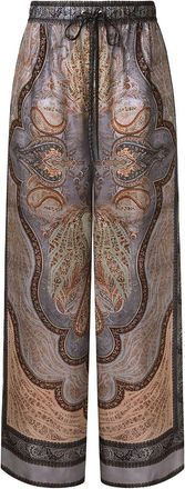 Zimmermann Wanderlust Silk Trousers