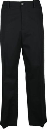 Moncler Chino Broek - Heren - Nette broeken - Zwart - L - Katoen - Broeken