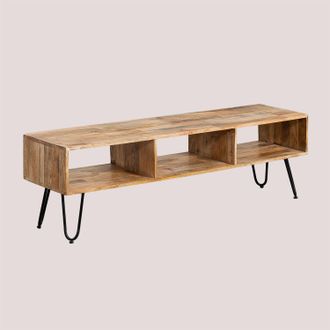 Sklum Sklum - Mueble Tv 140x35 Cm En Madera De Mango Dugan