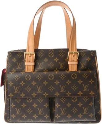 Louis Vuitton Pre-owned Handbags, female, Brown, Size: ONE SIZE Pre-owned Multipli Cite Handbag