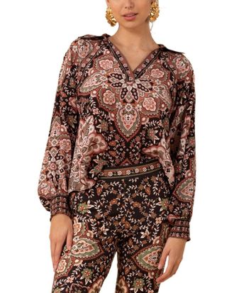 Hale Bob Braelynn Silk Top