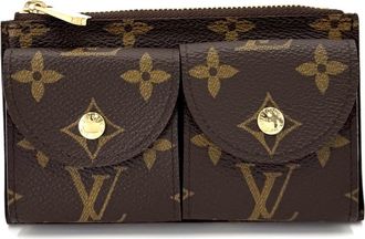 Louis Vuitton Brown Monogram Coin Purse/Coin Case (Pre-Owned)