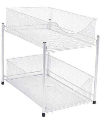 Sorbus 2 Tier Organizer Baskets With Drawers