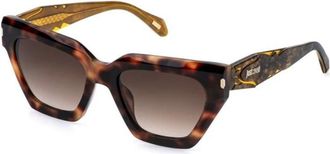 Just Cavalli Sjc 171 Zonnebrillen - Dames - Zonnebrillen - Bruin - 54 MM - Accessoires