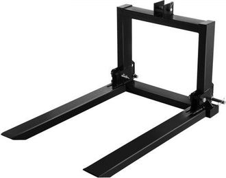 OEM Gabelverl&auml;ngerung Stahl Gabelstapler 1000kg Tragf&auml;higkeit Cat1 /cat2 Montage 78x61x25cm Palettenwagen 20kg Hebepalette 3-punkt-anschluss Geeignet F&uuml;r 