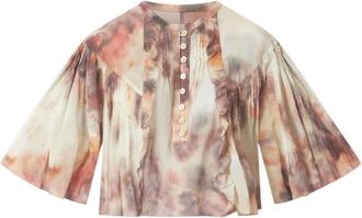 Isabel Marant Isabel Marant, Blouses, female, Multicolor, Size: 2XS Printed Blouse