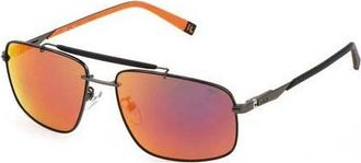 Fila Mens SFI210V60K56R SFI210V 61 60K56R Sunglasses - Black - One Size