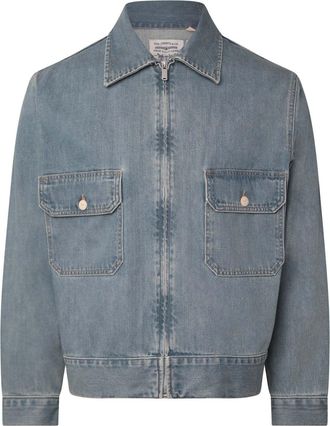 Levi's Mens Levis Made & Crafted Union Trucker Jacket in Blue Cotton - Size Large