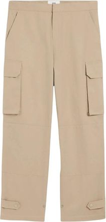 Ami Cargo Pants - Heren - Straight fit broeken - Beige - L - Katoen - Broeken