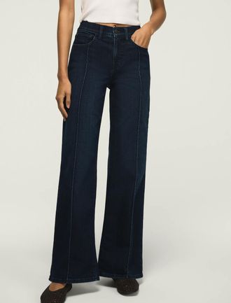 Lucky Brand Womens High Rise Stevie Wide Leg