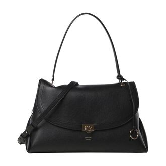 Ferragamo Shoulder Bags - Bags - Mujer - Negro - ONE SIZE