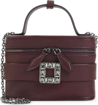 Roger Vivier Micro Vanity Tas - Dames - Handtassen - Bruin - ONE Size - Tassen