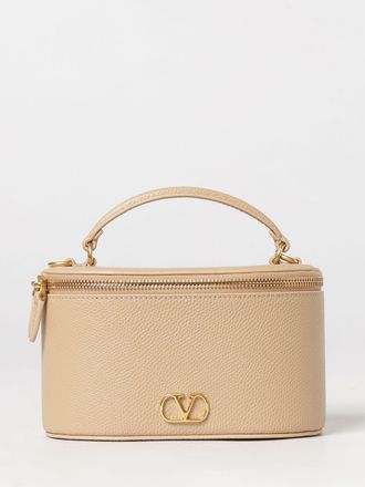 Valentino Garavani Mini borsa Vanity in pelle martellata con logo VLogo Signature