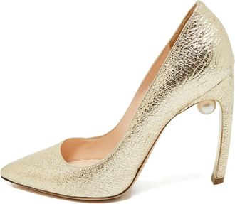 Nicholas Kirkwood Pumps con decorazione - Oro