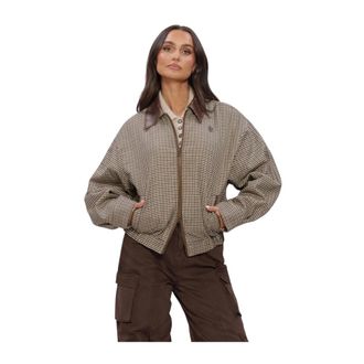Ibana Justa Jacket - Dames - Jassen - Bruin - Maat: M Zijde