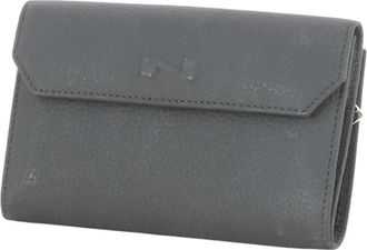 Nathan-Baume Portemonnee - Dames - Accessoires - Zwart - Maat: ONE Size Leer