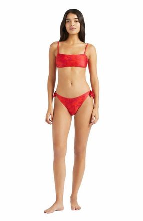 Vilebrequin Womens Flower Power Bra Bikini Top in Lipstick at Nordstrom, Size X-Small