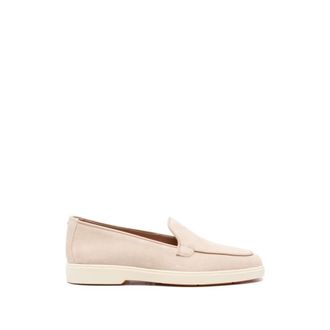Santoni Loafers, female, Beige, Size: 8 1/2 US Debora Loafers