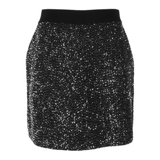 Elisabetta Franchi Dames, Rokken, Zwart, Maat: S