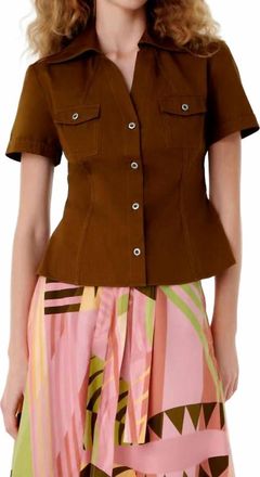 Emporio Sirenuse Selena Alabama Cotton Top